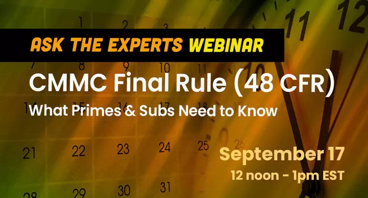 CMMC Final Rule (48 CFR) — What Primes & Subs Need to Know